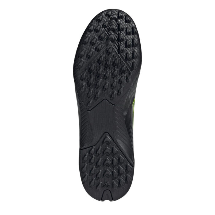 adidas F50 Messi Junior Turf Football Boots – Black/Lemon – view 6