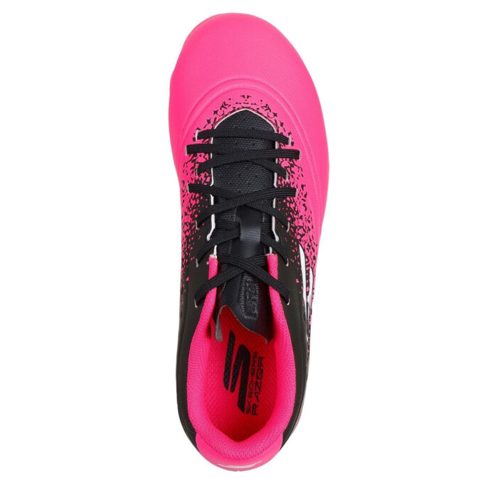 Skechers Razor Junior Firm Ground Football Boots – Pink/Black – view 5