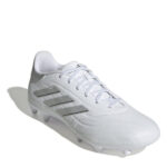adidas Copa Pure 2 Firm Ground Football Boots – White/Silver - Image 3