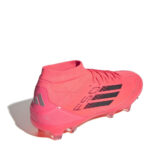 adidas Womens F50 Firm Ground Football Boots – Turbo/Blk/Platn – view 3