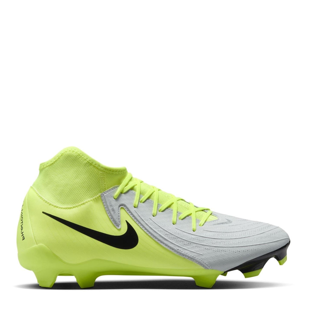 Nike Phantom Luna Ii Firm Ground Football Boots – Silver/Volt Nike Phantom Luna Ii Firm Ground Football Boots – Silver/Volt