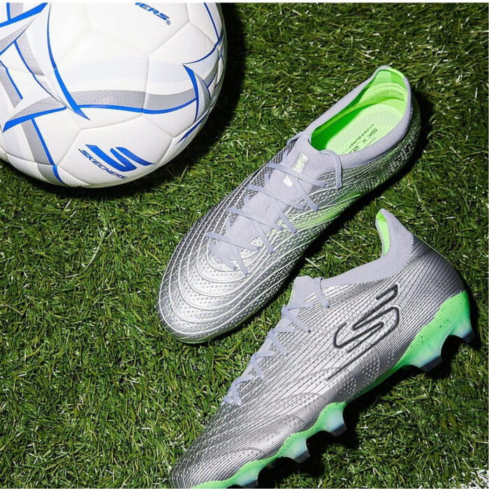 Skechers Skx 01 Firm Ground Football Boots – Silver – view 6