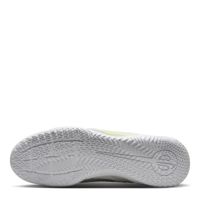 Nike Tiempo Legend 10 Indoor Football Boots – Silver/Volt – view 3