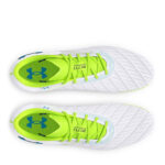 Under Armour Clone Magnetico Firm Ground Football Boots – White – view 4