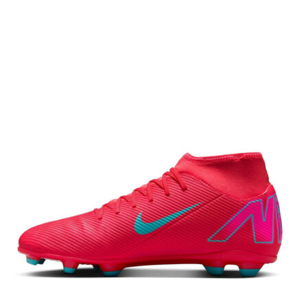 Nike Mercurial Superfly 10 Firm Ground Football Boots – Red/Green – view 2