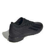 adidas X Crazyfast Turf Football Boots – Black/Black – view 3
