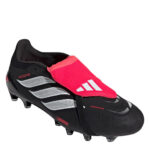 adidas Predator Turf Football Boots – Black/White/Red – view 3