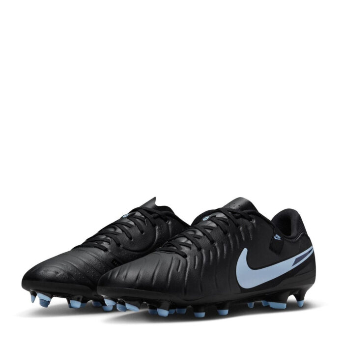 Nike Tiempo Legend 10 Firm Ground Football Boots – Black/Black – view 4