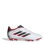 adidas Goletto Viii Junior Firm Ground Football Boots – White/Solar Red