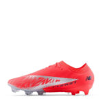 New Balance Mens Furon Firm Ground Football Boots – Red/Silver – view 2