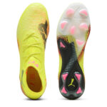 Puma Womens Future 8 Firm Ground Football Boots – Yellow/Black – view 3