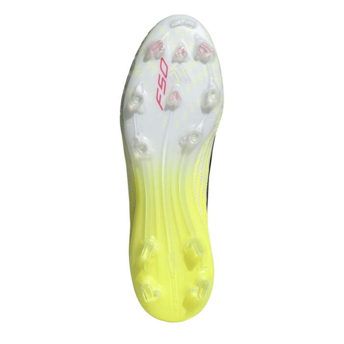 adidas F50 Firm Ground Football Boots – Solar Yellow – view 6