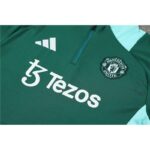 Mens Manchester United 2024/25 Half-Zip Sweater+Pant 14001 - Image 3