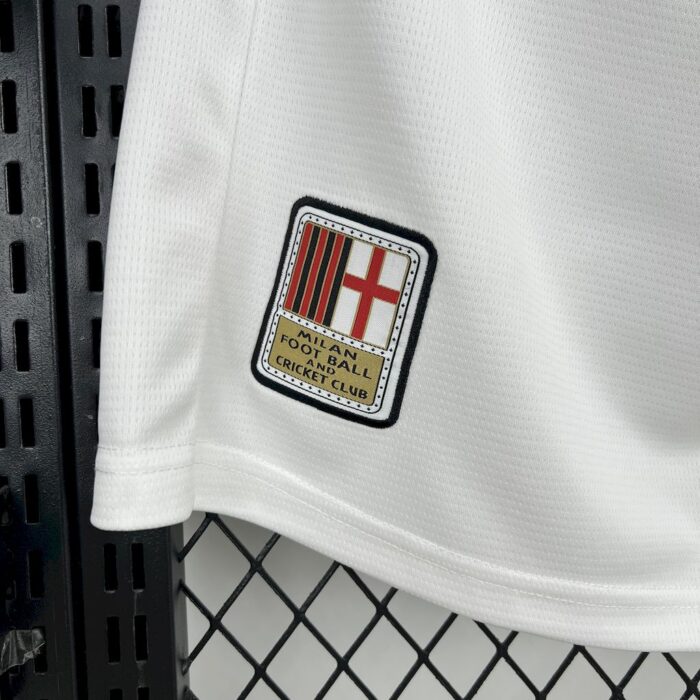 Mens AC Milan 2024/25 125th Anniversary Edition White Shorts 4