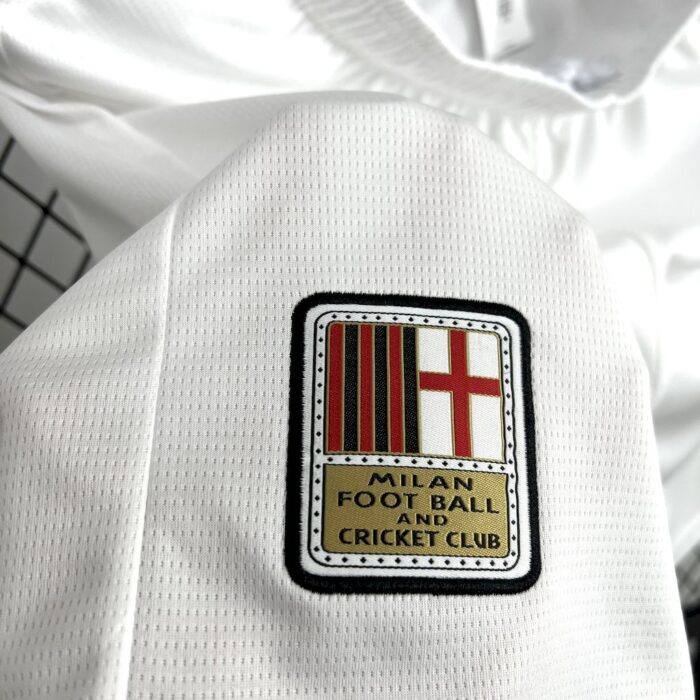 Mens AC Milan 2024/25 125th Anniversary Edition White Shorts 3