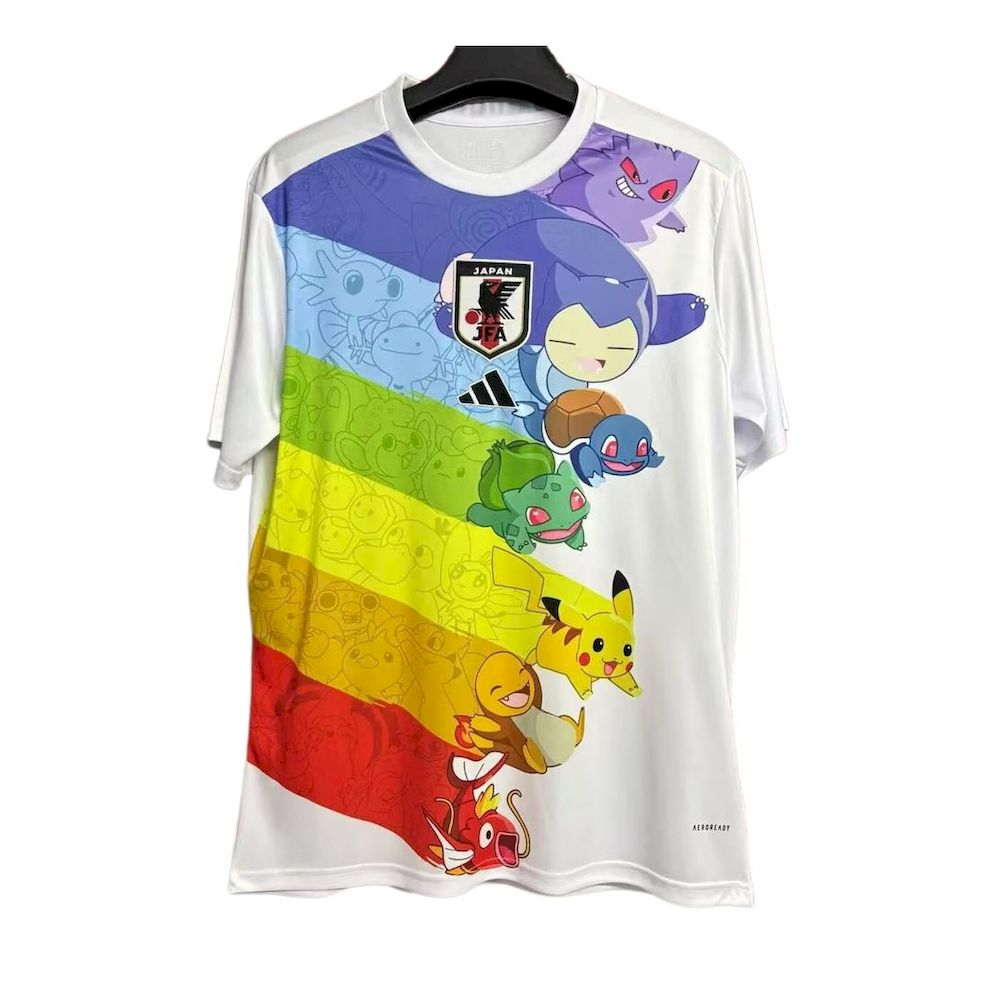 2025013003324153.jpg Mens Japan 2024/25 Pokemon Journeys White Jersey
