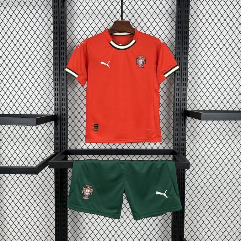 Kids Portugal 2025/26 Home Kit