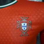 Mens Portugal 2025/26 Home Long Sleeve Jersey Player Version 3