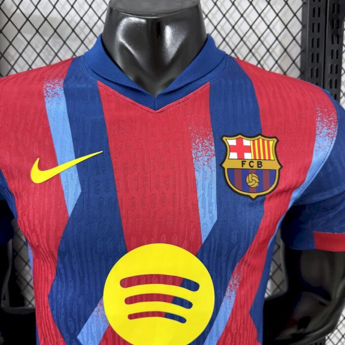 Mens Barcelon 2025/26 Fourth Jersey Player Version 9