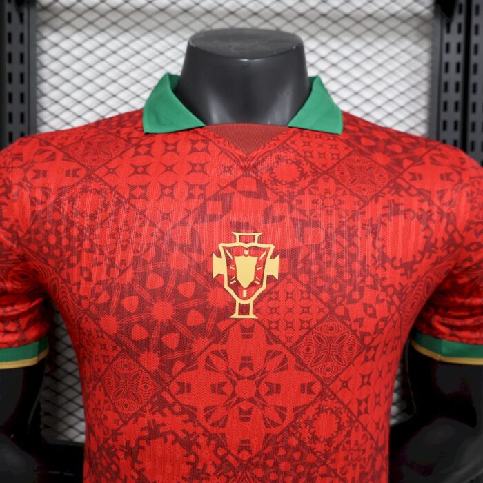 Mens Portugal 2024/25 Red Player Version 5