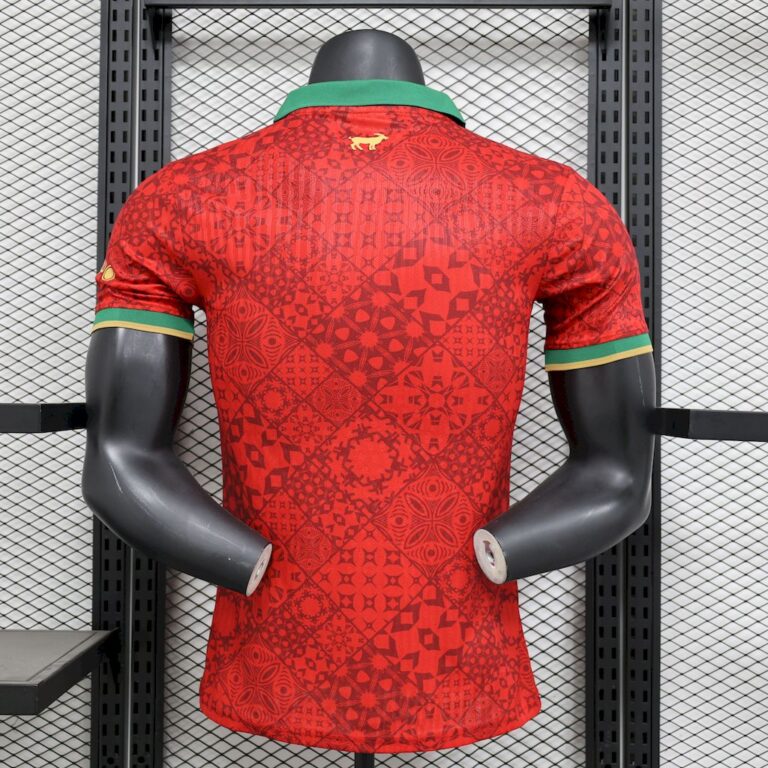 Mens Portugal 2024/25 Red Player Version 1