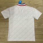 Mens Olympique Lyonnais 2024/25 Retro White Jersey 1