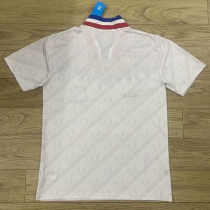 Mens Olympique Lyonnais 2024/25 Retro White Jersey 1