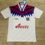 Mens Olympique Lyonnais 2024/25 Retro White Jersey