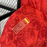 Mens Spain 2024/25 Red Jersey 7
