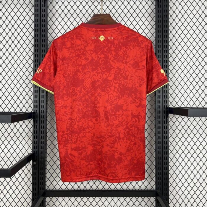 Mens Spain 2024/25 Red Jersey 1