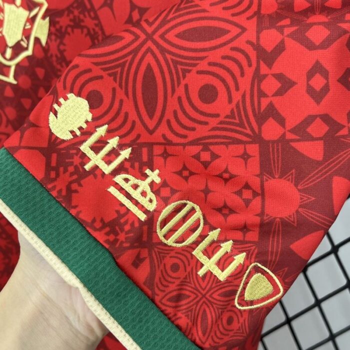 Mens Portugal 2024/25 Red Jersey 5
