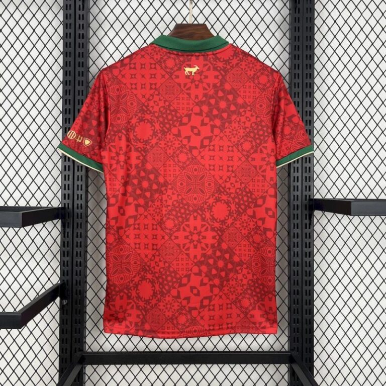 Mens Portugal 2024/25 Red Jersey 1