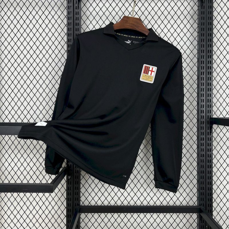 202501021859051-800x800.jpg Mens AC Milan 2024/25 125th Goalkeeper Long Sleeve Retro Jersey