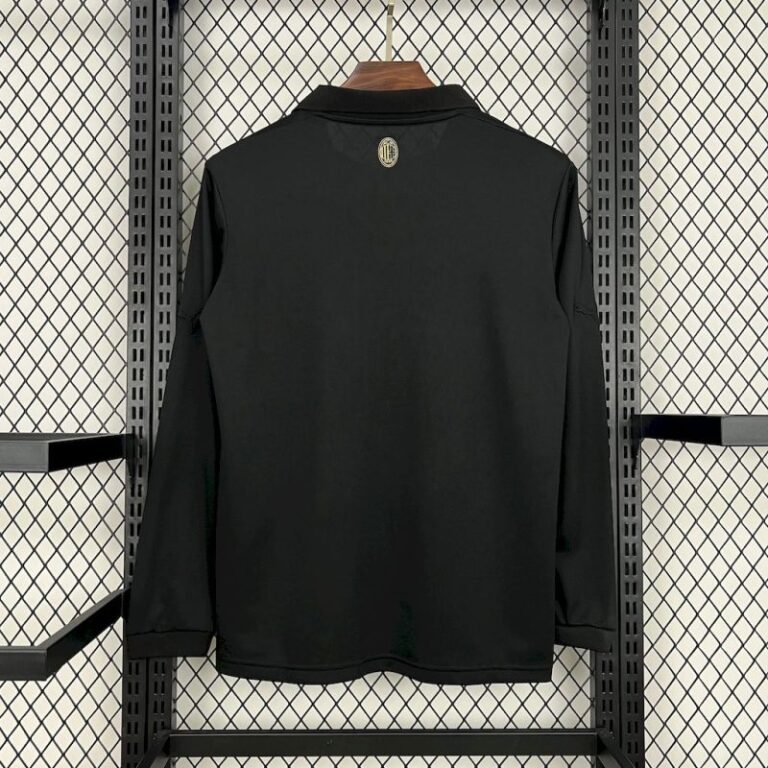 Mens AC Milan 2024/25 125th Goalkeeper Long Sleeve Retro Jersey 1