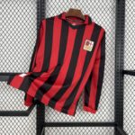 Mens AC Milan 2024/25 125th Anniversary Edition Long Sleeve Retro Jersey