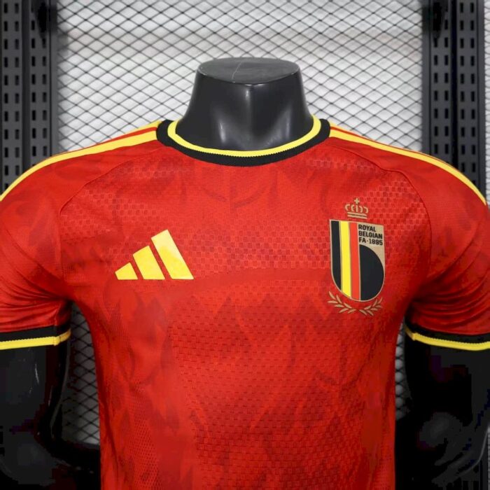 Mens Belgium 2026 World Cup Home Jersey Player Version 8