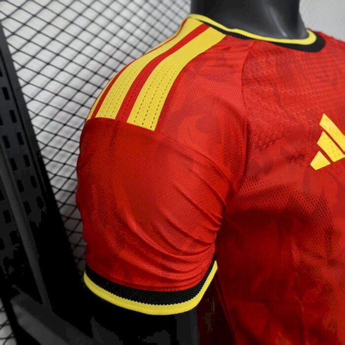 Mens Belgium 2026 World Cup Home Jersey Player Version 5