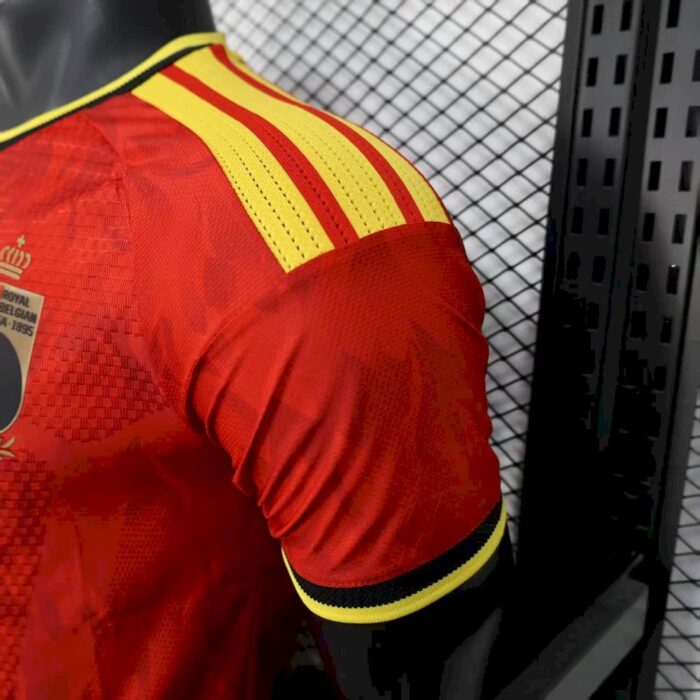 Mens Belgium 2026 World Cup Home Jersey Player Version 4