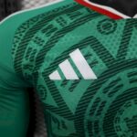 Mens Mexico 2026 World Cup Home Jersey Long Sleeve Jersey Player Version 2