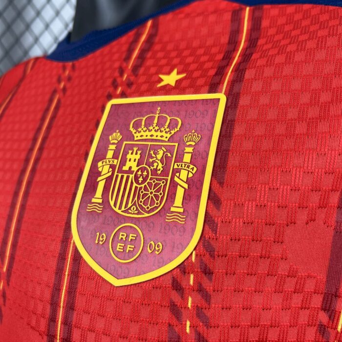 Mens Spain 2026 World Cup Home Jersey Player Version 11