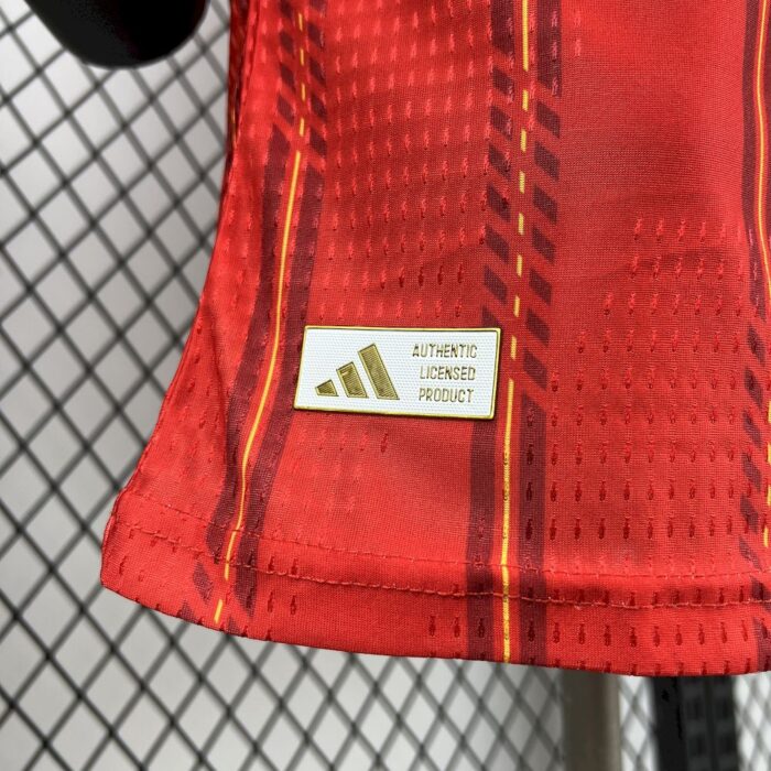Mens Spain 2026 World Cup Home Jersey Player Version 6