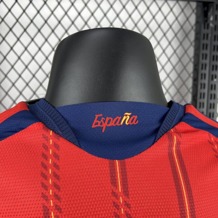 Mens Spain 2026 World Cup Home Jersey Player Version 4