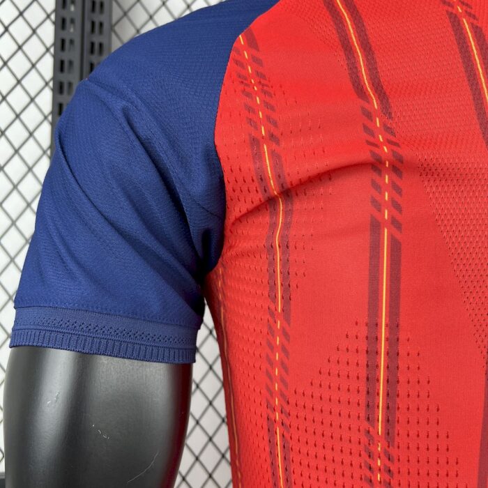 Mens Spain 2026 World Cup Home Jersey Player Version 3