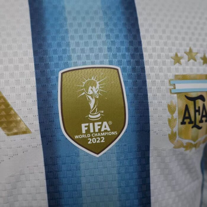 Mens Argentina 2026 World Cup Home Long Sleeve Jersey Player Version 10