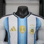 Mens Argentina 2026 World Cup Home Long Sleeve Jersey Player Version 8