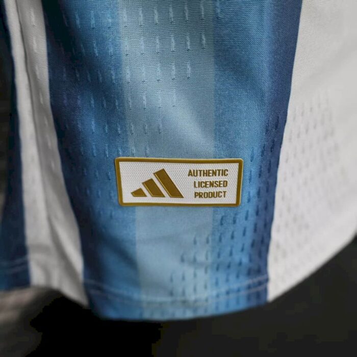 Mens Argentina 2026 World Cup Home Long Sleeve Jersey Player Version 5