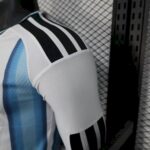 Mens Argentina 2026 World Cup Home Long Sleeve Jersey Player Version 3