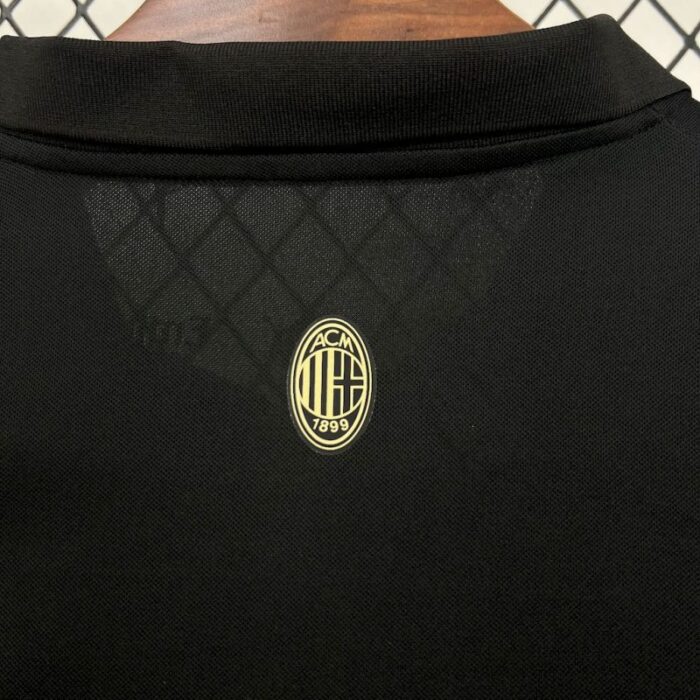 Mens AC Milan 2024/25 125th Goalkeeper Retro Jersey 2