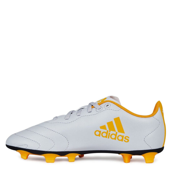 adidas Goletto Firm Ground Football Boots – Grey/Orange – view 2