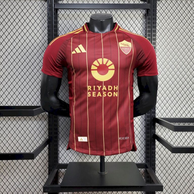 Mens AS Roma 2024/25 Home Jersey Player Version